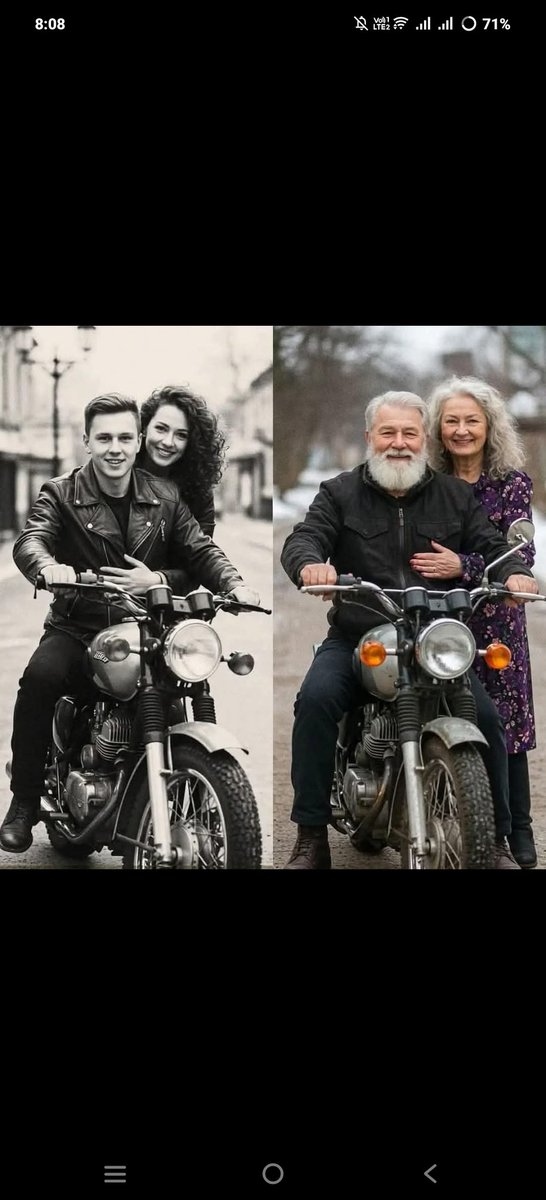 Same bike. same place . 51 years.. (1962 2018)♥️
