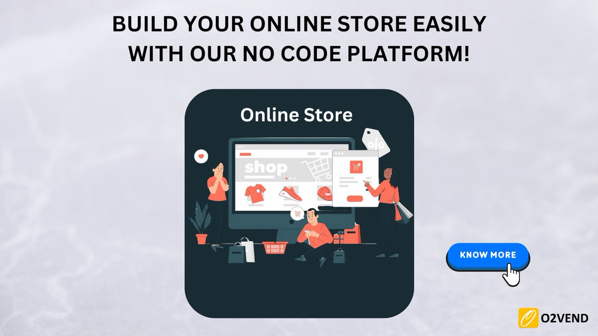 O2Vend's tweet image. Unlock e-commerce with O2VEND! Build and manage your online store easily with no coding. Create a stunning store and start selling today!
Learn More: tinyurl.com/sacyu32j
#Ecommerce  #NoCodingRequired