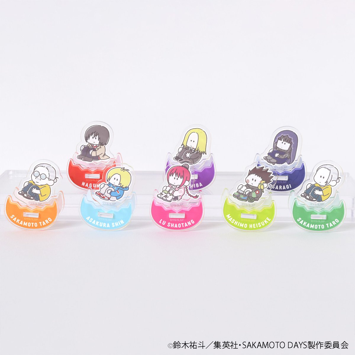 サカモトデイズ デコラポップ ゆらゆらアクリルスタンド 楽 【公式通販】