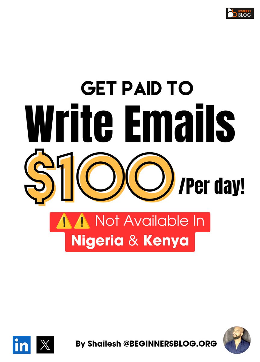 Beginner online writing  jobs - paying between $25 - $35  per hour working for online companies based in your country.

All you need is...
- Internet
- 5 hours a week
- Remote work
- No experience needed!

⚠️⚠️ Not Available In Nigeria &amp; Kenya 

If you are interested, just...