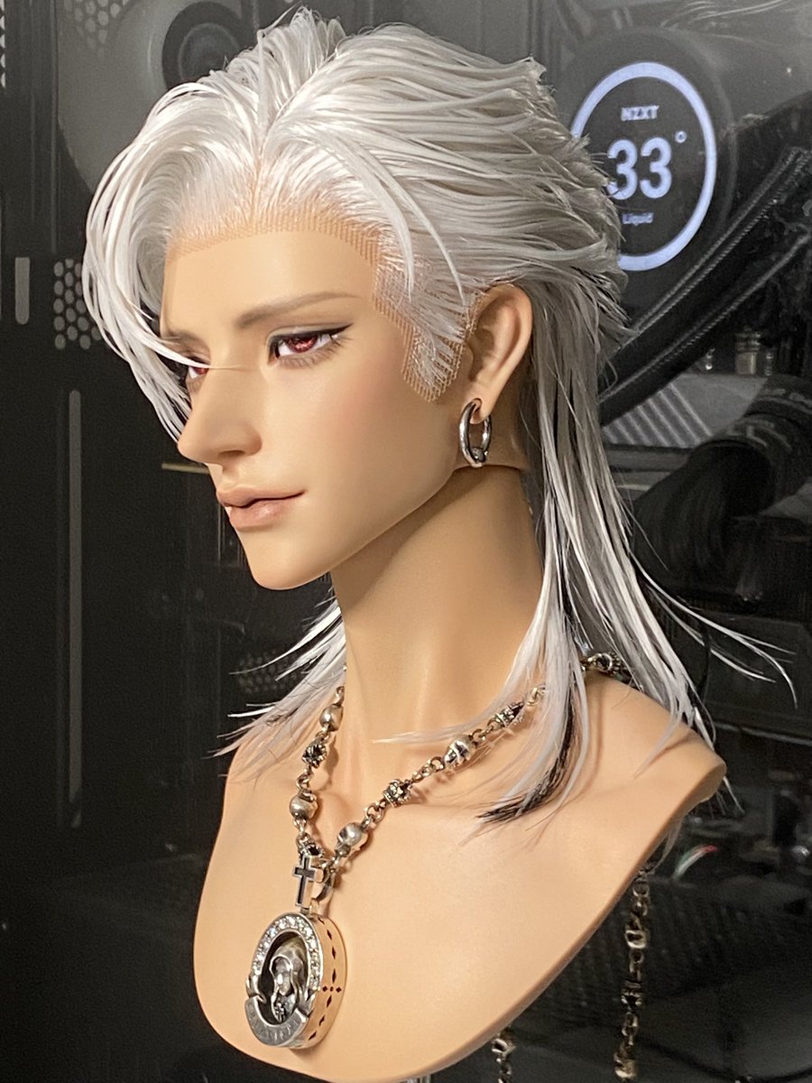 Wig styling 🐺

#bjd