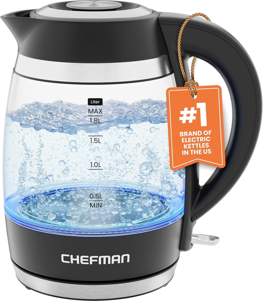 TrendyDeal52's tweet image. Enjoy perfect tea with the Chefman Electric Kettle for just $24.99! 

sovrn.co/9jqwudg

 #KitchenEssentials #SafeBoiling #SuperSale