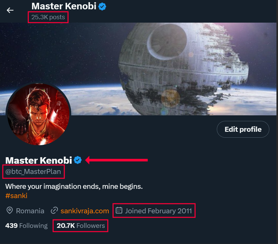 sankivraja's tweet photo. 🚨 Attention, Sanki Community! 🚨

We have been alerted about ongoing attempts to impersonate the founder of the Sanki project, known as "Master Kenobi".

❌ The founder does not contact anyone privately, except in very rare cases following a public discussion.
He does not make direct offers or requests.

‼️ Important reminders:
- Do not invest in projects or offers that claim to come from the founder on fake accounts.
- Avoid clicking on suspicious links from unknown sources or those claiming to contact you on behalf of Master Kenobi.
- Never connect your wallets to platforms or domains other than the official one - https://t.co/NGJe5M3IUV, especially those recommended by fake accounts impersonating Master Kenobi.
- Do not accept help from unknown individuals. Use the official Telegram channel or contact us privately on X for any assistance.

⚠️ Please report or mark as spam any account different from the founder’s official account, which is shown in the image below. Be extra vigilant and verify all details of the official/unique account, including:

-  The blue check mark
-  The handle: @btc_MasterPlan 
-  The account creation date: February 2011
-  The number of posts: >25.3K
-  The number of followers.

✅  Always make sure you are interacting with the correct SANKI contract when dealing with the $Sanki token: 0x4A3dDbaF5Ef5B75991585797c8e0f3681d41D438

#sanki 
The team!

💰 Like and retweet is a 222 $Sanki

Thank you for your vigilance and for supporting the community! 🙏

#StaySafe #SankiCommunity