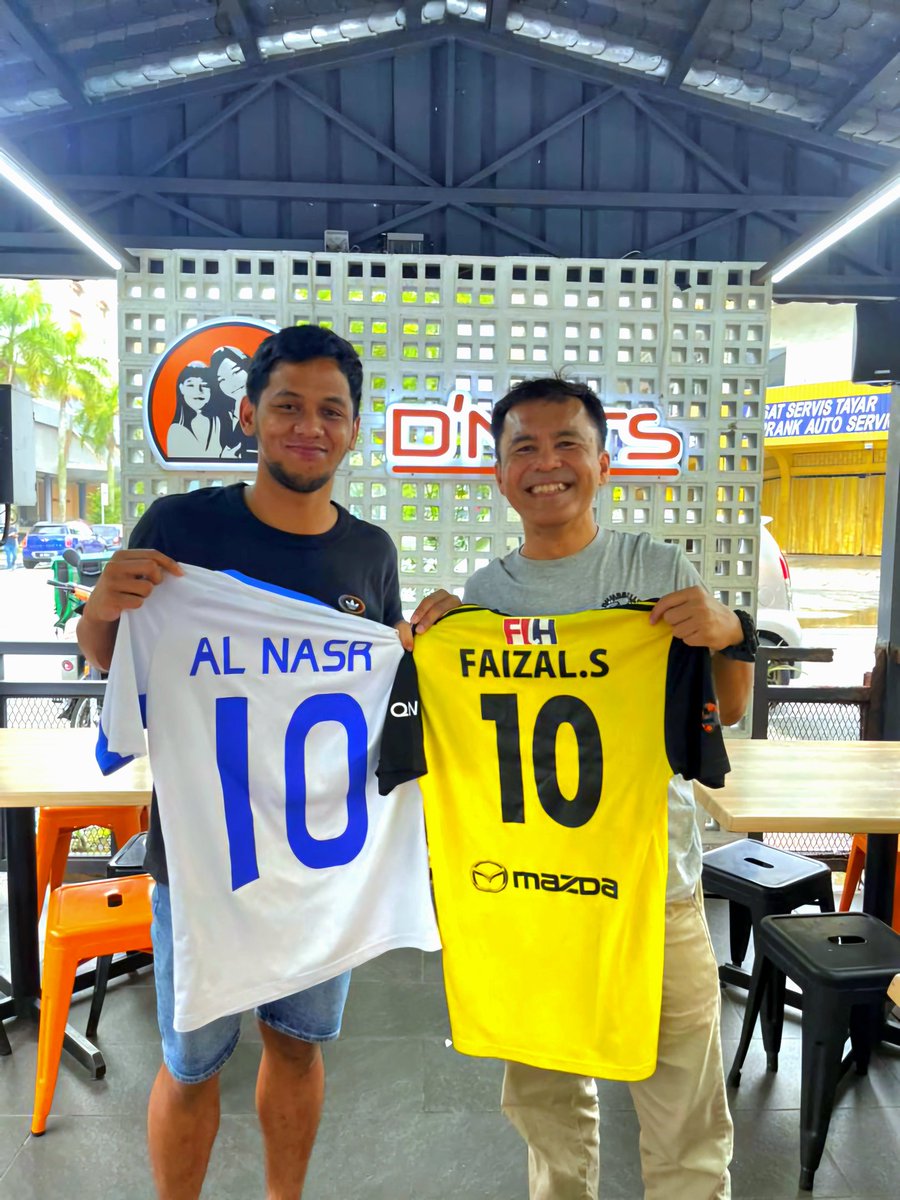 No. 10 Messi ❎️
No. 10 Mbappe ❎️
No. 10 Faizal Saari ✅️💯