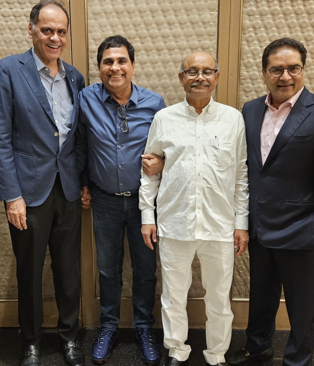 VijayKedia1's tweet photo. The R factor in investing: Standing tall with three legends whose names start with R — who redefine Returns, Resilience, and Risk-taking. Success in investing often begins with the right Rs, with one 'Rare' name among them still inspiring us, even beyond. https://t.co/B7ghFBpcCV
