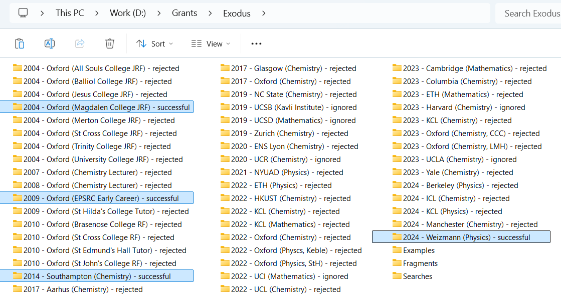 A smooth academic career.