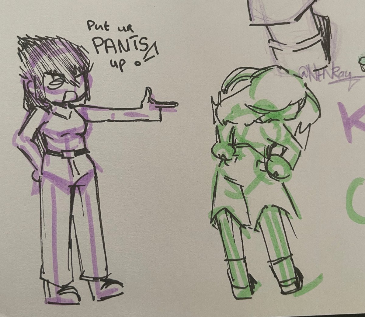 NtNRayson_'s tweet photo. I did redrawn fem Karasu because the last one was 💀
Don’t pay attention to the hands please I was lazy- https://t.co/TCquyPt53R
