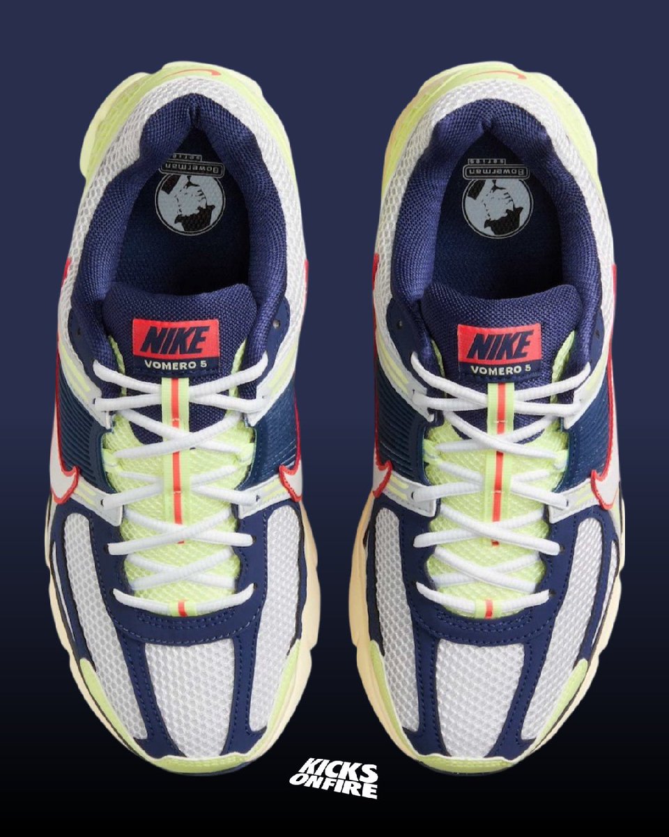 kicksonfire's tweet image. Nike Zoom Vomero 5 Barely Volt / Midnight Navy
𝗖𝗼𝗹𝗼𝗿𝘄𝗮𝘆: Barely Volt/Midnight Navy
𝗦𝘁𝘆𝗹𝗲 𝗖𝗼𝗱𝗲: IB4004-701
𝗥𝗲𝗹𝗲𝗮𝘀𝗲 𝗗𝗮𝘁𝗲: March 1, 2025

The Nike Zoom Vomero 5 "Barely Volt / Mid...