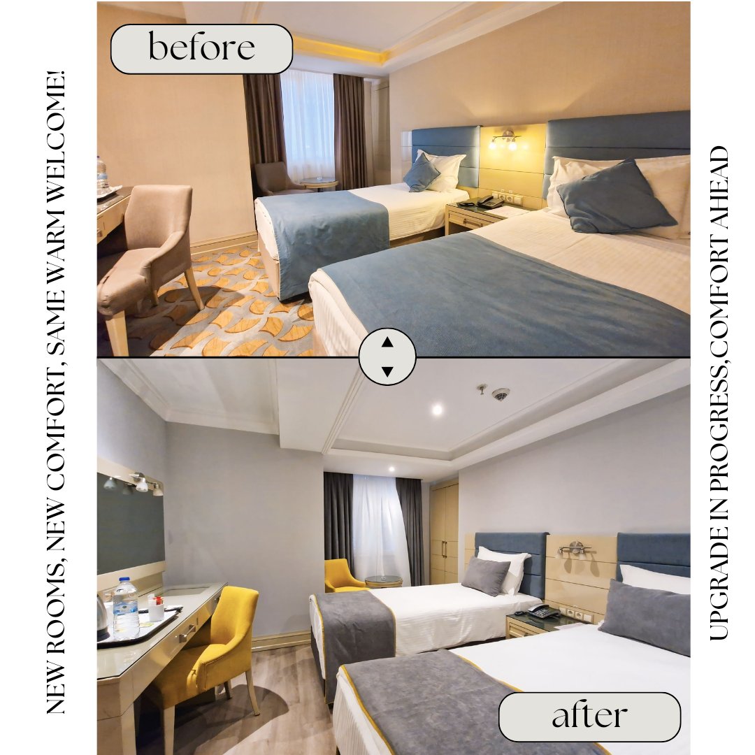 Upgrade in progress, comfort ahead!