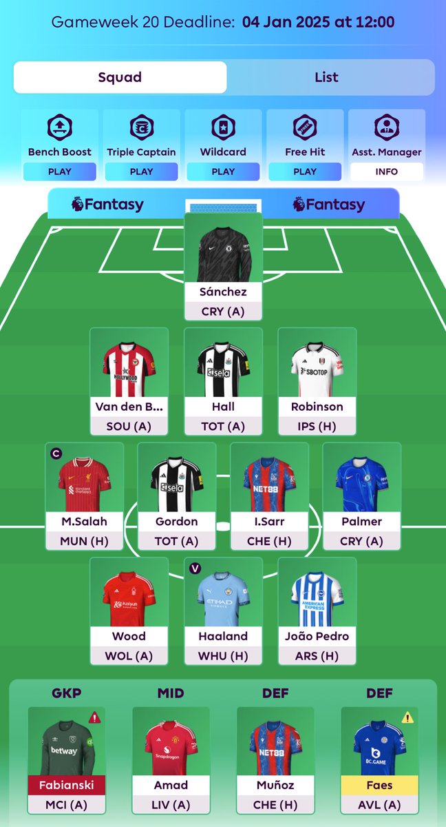 Mej_son's tweet photo. 🔒 GW 20
↔️ Bowen -> Gordon
🧢 Salah
🌏 1.8m OVR

#fpl https://t.co/MCWs4reshm