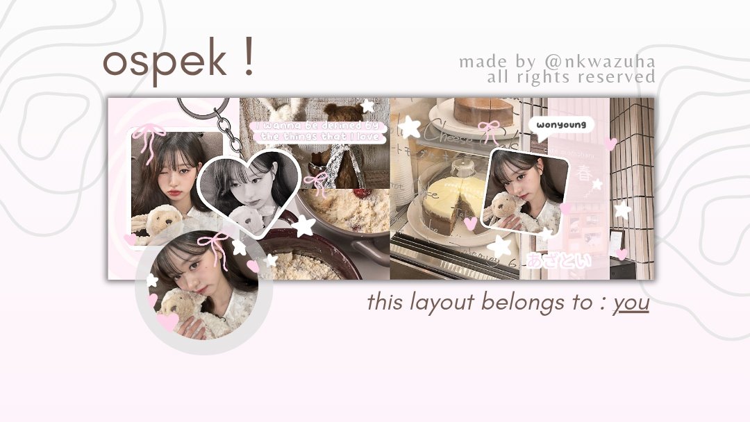 nkwazuha's tweet photo. any interactions are appreciated!

di sore hari ini rie bawa layout baruu moodboard deco, bolehkah help ospek? jikalau ada kesamaan dengan ba lain boleh ketuk dm aku yaaa. Sekalian aku boleh minta saran muse buat dijadiin ready stock? boleh rep aja yaa thank you ! 🤍⭐️ 
#zonauang https://t.co/DcoPQgv7bi
