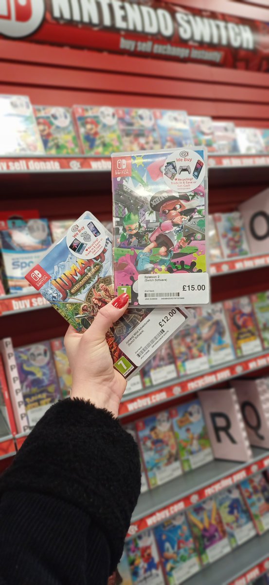 Looking for affordable games? Check out CEX! 🎮
They’ve got a great selection at budget-friendly prices,
so you can enjoy more without breaking the bank!
