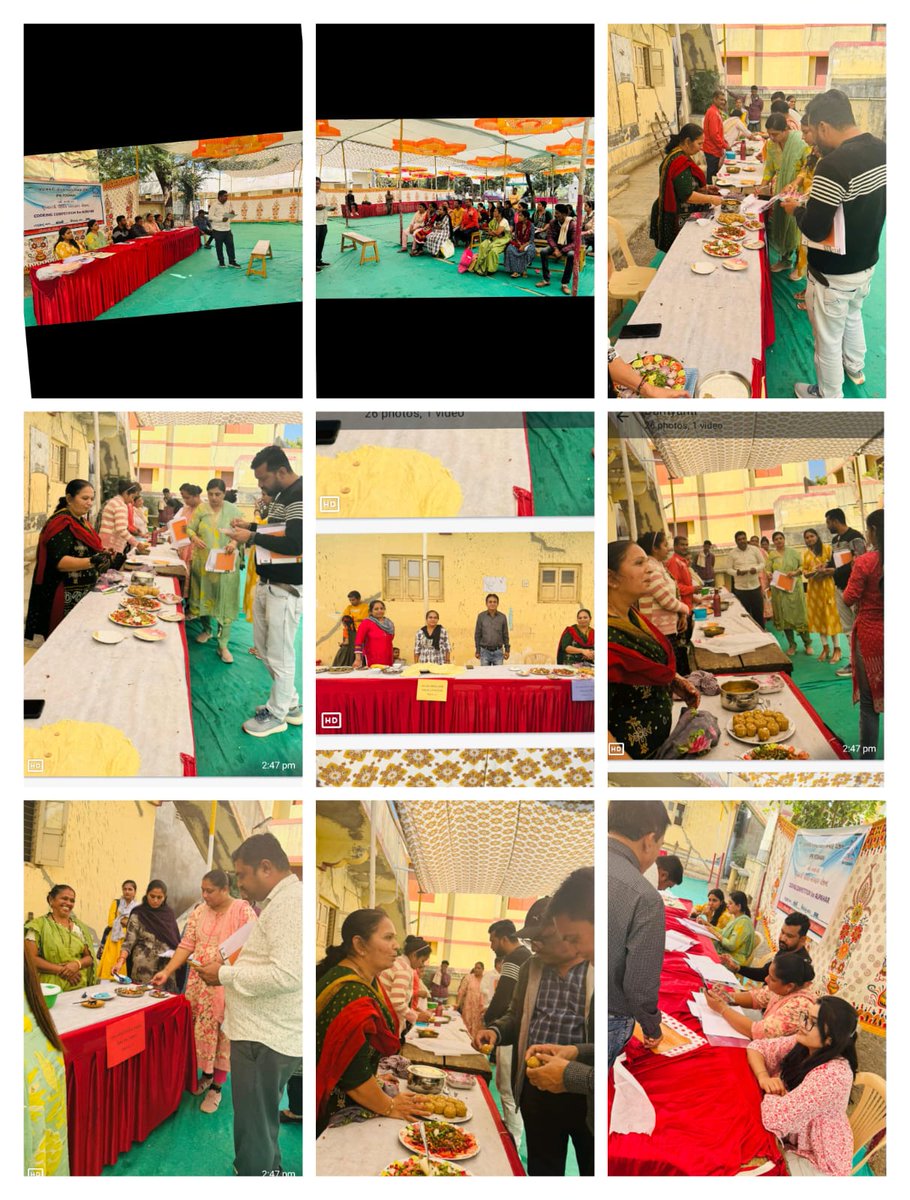 આજ રોજ તારીખ:-૦૪/૦૧/૨૦૨૫ ના રોજ કચ્છ જિલ્લાના તમામ તાલુકાઓમાં  કુકીંગ કોમ્પિટીશન "અલ્પાહાર"નું આયોજન કરવામાં આવ્યું.