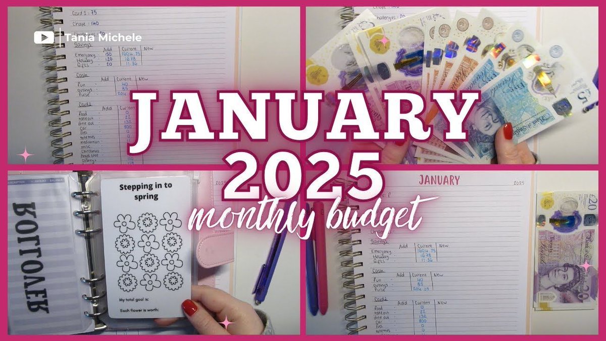 taniaxmichele's tweet photo. January 2025 Budget! https://t.co/h5EqgqnmAs #youtube #lbloggers #thegirlgang #vlog #cashenvelopes #money #savings #budget #budgeting #planning #cashenvelopstuffing #daveramsey #cashenvelopesystem #UK https://t.co/KWmSSB3BqB