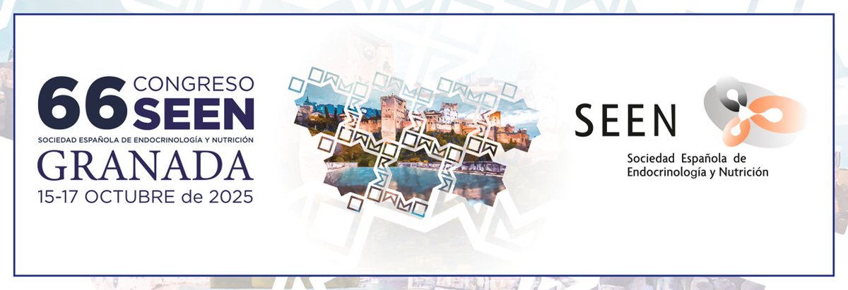 ❗ Ya estamos en marcha para organizar el 66 #Congreso de la #SEEN #SEEN2025, que tendrá lugar en #Granada del 15 al 17 de octubre.

¡Os iremos informando de todas las novedades!