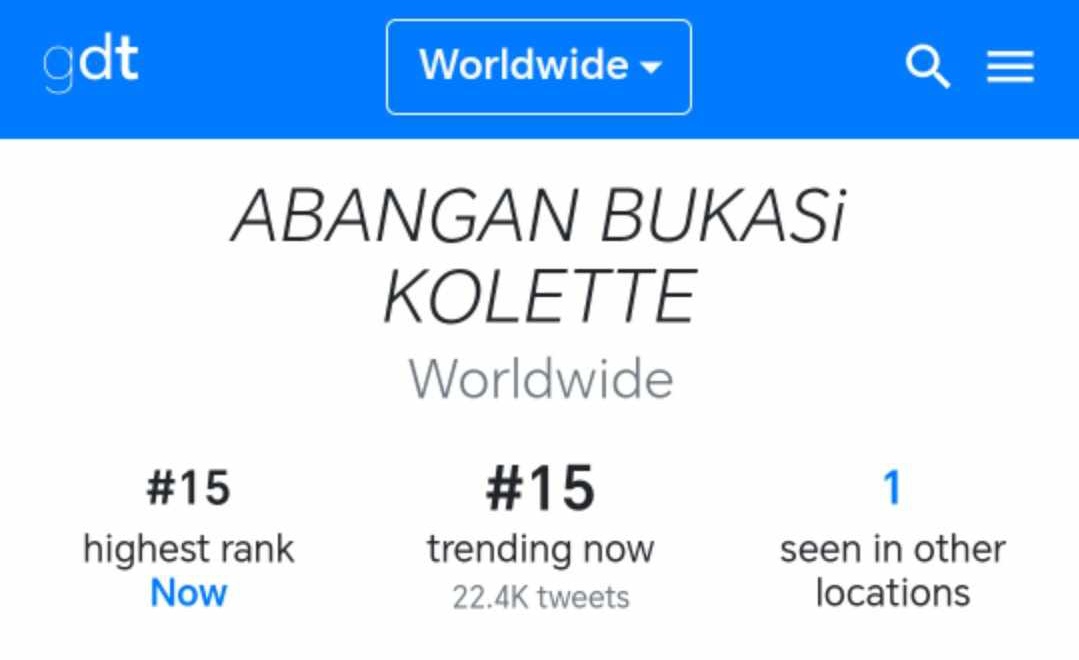 TeamKoletteWW's tweet photo. Wow!! The comeback of our twitter party.

ABANGAN BUKASi KOLETTE 

#KoletteMadelo | @kolettemadelo https://t.co/DbDRmlGMo2