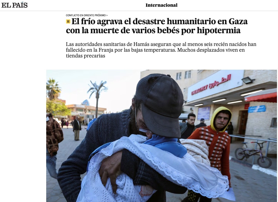 Los Reyes Magos llevarán más muerte a los niños palestinos. ¿Os acordáis de lo mucho que se indignaron los "buenos cristianos" con la falsa decapitación de bebés israelíes? Su silencio ahora es atronador y demuestra su hipocresía y su complicidad con los genocidas.