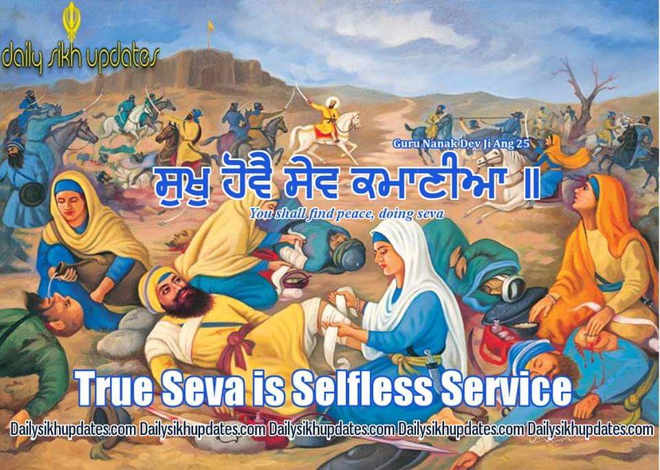 True Seva is Selfless Service