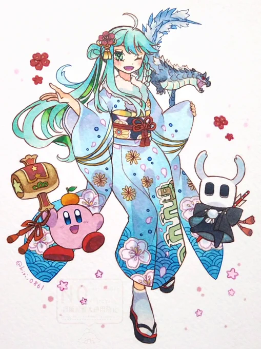 推しの描き初め 