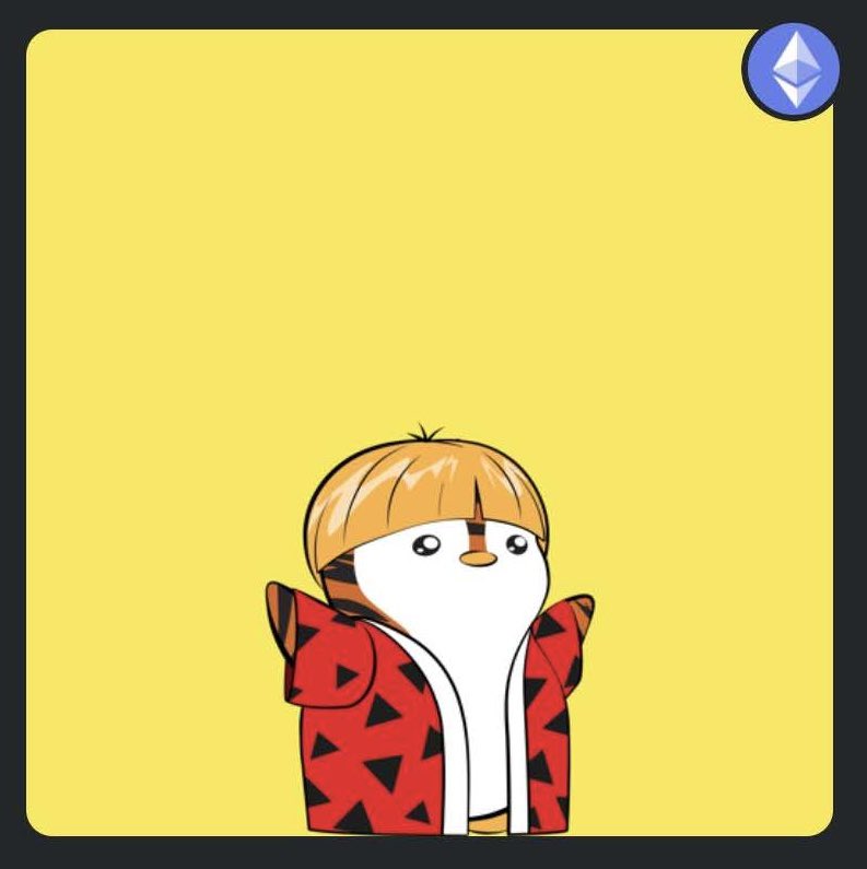 3年前に購入したペンギンNFT、異彩を放つとは、びっくりした！#PENGU にも期待が寄せた。

#Lilpudgys #Pudgy #Penguins #NFT