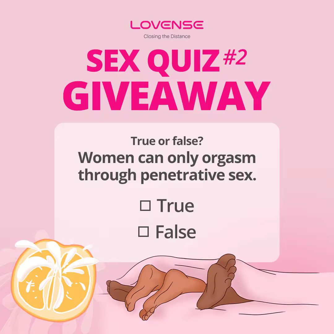 Lovense's tweet image. 🌟Time for Giveaway Quiz #2!🌟

Want a FREE Lovense toy? 😏Jump into our Quiz Contest! We've got three quizzes in total, so don't miss the final one. 

How to enter: 
1️⃣ Follow @Lovense 
2️⃣ Repost and drop your answer in the comments!

Hurry—comment before we reveal the answer to…