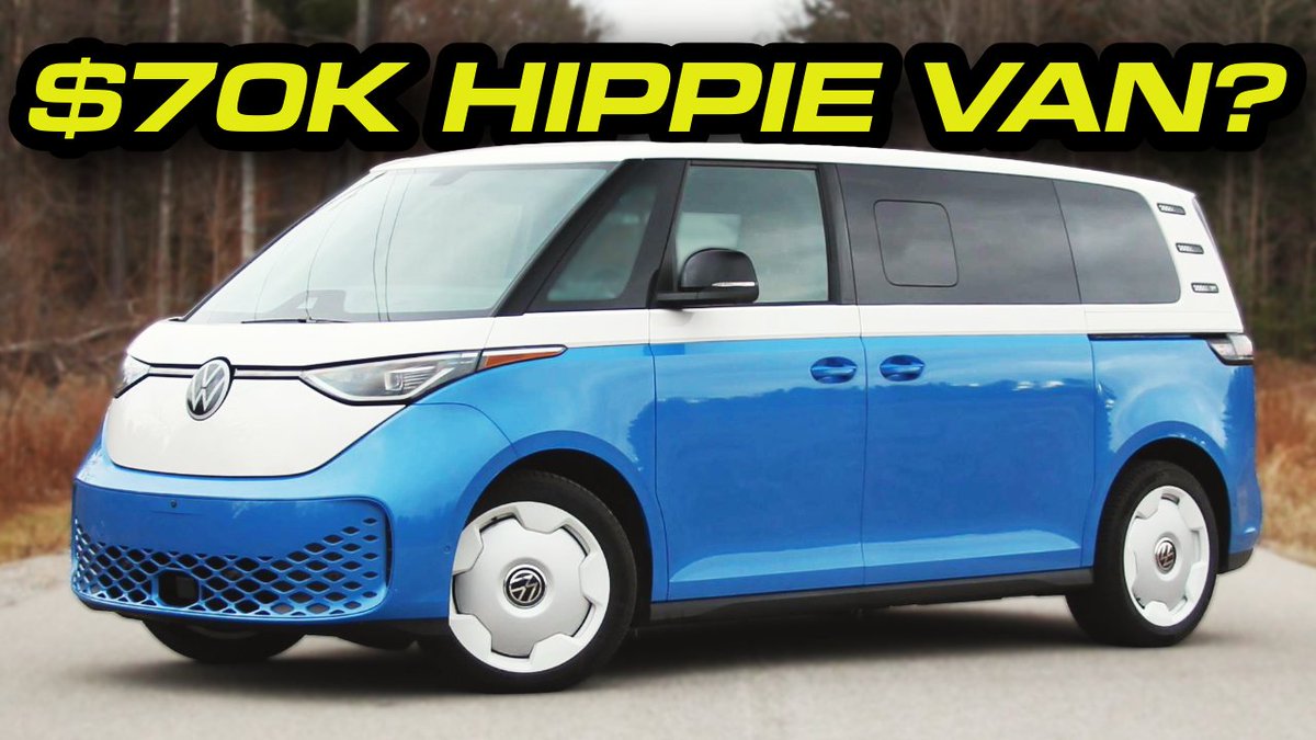 brianmakse's tweet image. The 335hp electric VW Bus is here, and it's wildly better than you'd expect. 0-60 in 6.4s, 231-mile range, and enough tech to make a Tesla blush. Full review of the 2025 ID.Buzz 4Motion up now!

youtu.be/Uu4uLSI6u2M

#IDBuzz #EVLife #Volkswagen