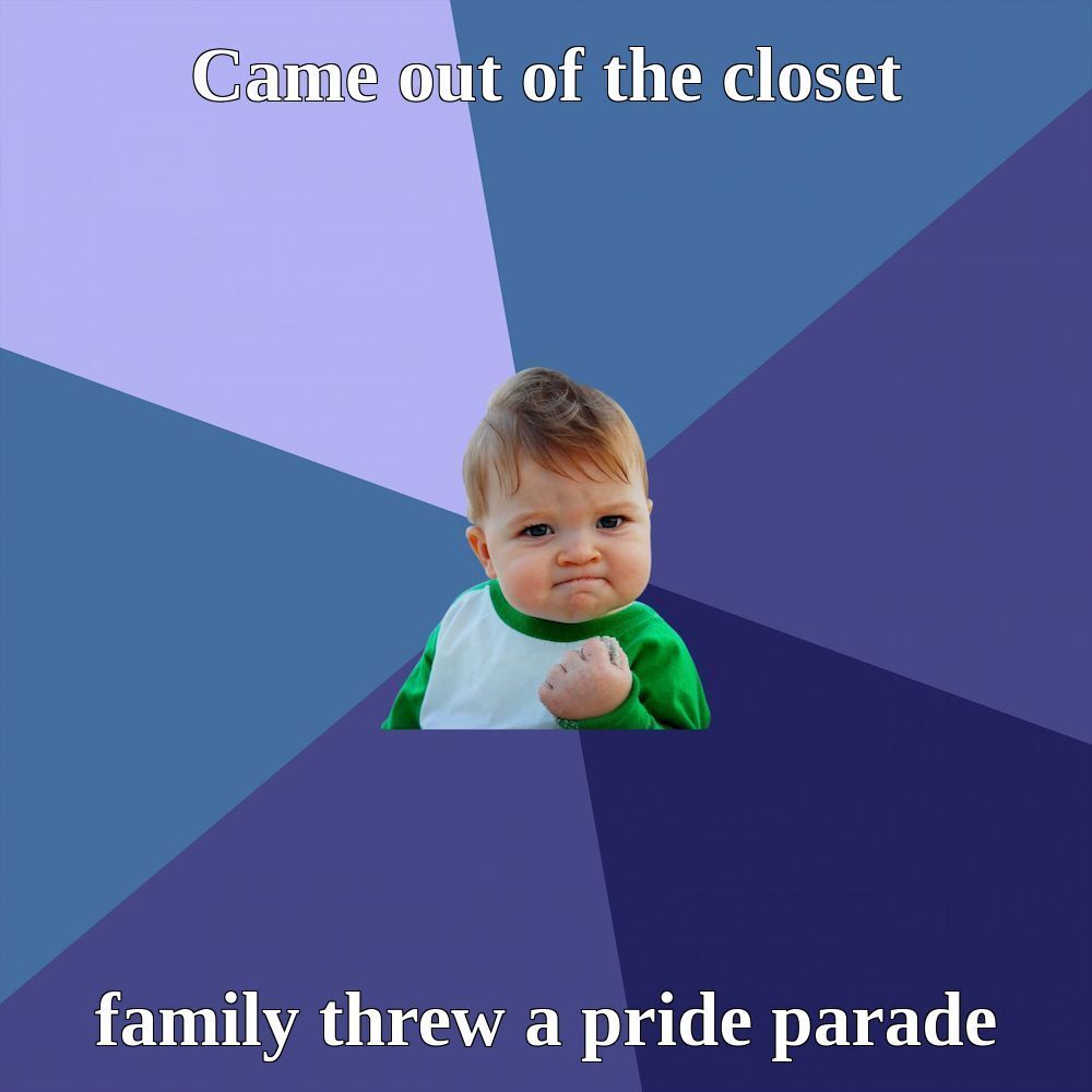 When your family's support level is 💯🌈

#ComingOut #PrideParade #FamilyGoals #LGBTQ #RainbowLove instagr.am/p/DEZyohRsQQG/