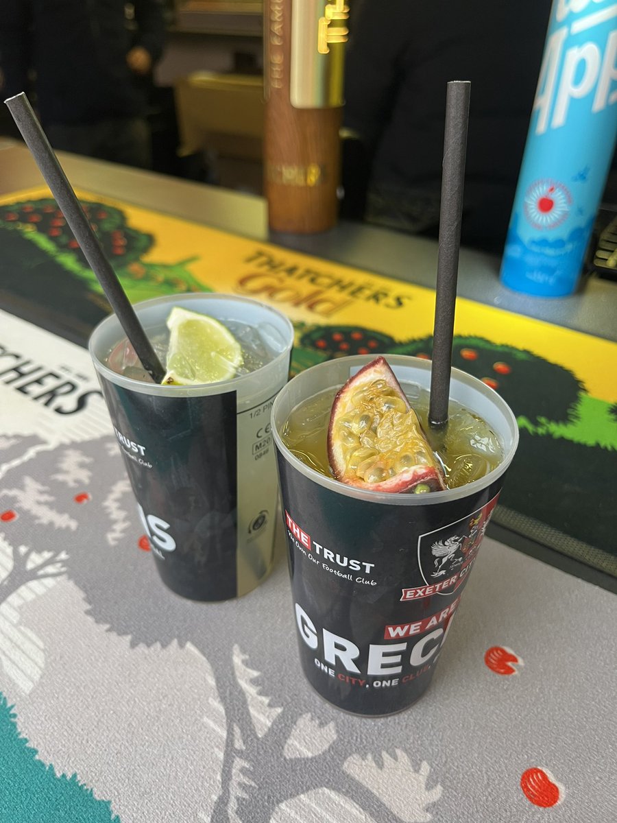 OfficialECFC's tweet image. 🍹 Caipirinhas and non-alcoholic Passionfruit cocktails are now on sale in the Fan Zone! 

Join us by getting in the Samba spirit 🇧🇷 

#ECFC #SemperFidelis