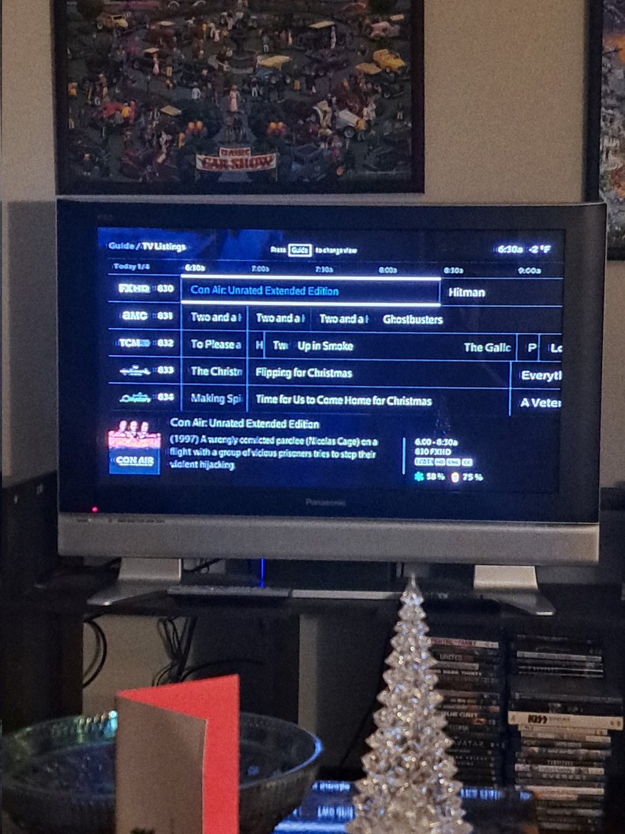 jholm1992's tweet image. FX guide said it was airing Con Air unrated and extended, but looks like it was too good to be true. #conair #fxnetwork.