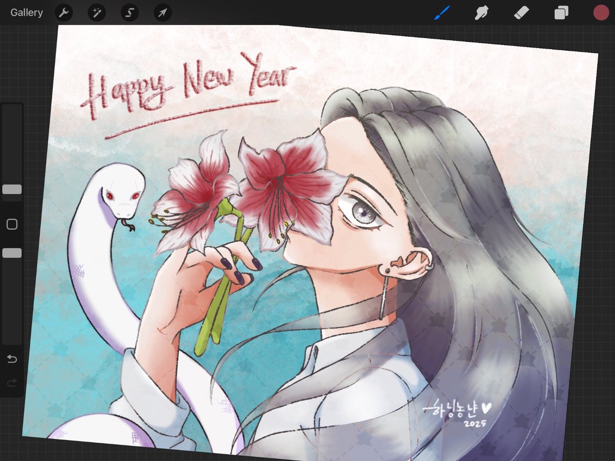 I've decided to upload it here because it looks oogli [to me] I'll practice more in rendering, I promise ;u;

#NewYear2025 #OC