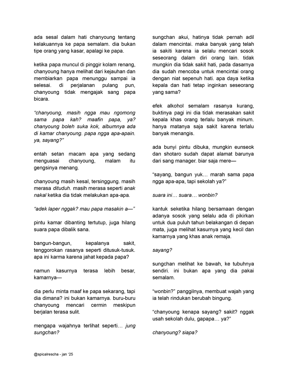 spicalrescha's tweet photo. 30. dan terjadilah. https://t.co/b1siDMXEUv