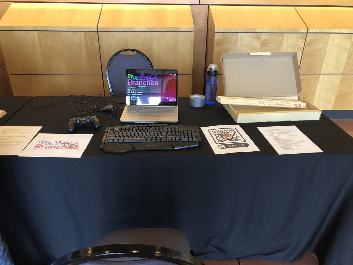 Today is Texas Object Hangout 2025, noon - 5 p.m. CST! There is a livestream again this year, with a Branches trailer at 3:40 p.m. CST! 

Meester Tweester is also running a BFDI: Branches demo table today!