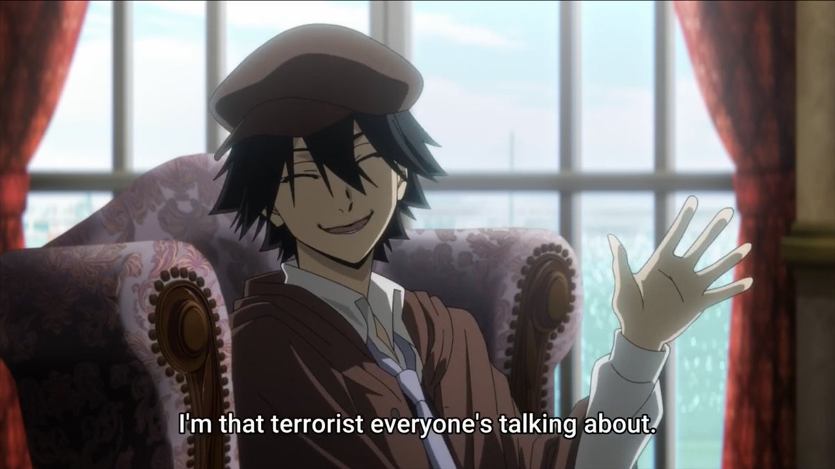 spookiepie_'s tweet image. Oh how I love BSD screenshots with no further context
#SpookiePie #BungouStrayDogs #BSD