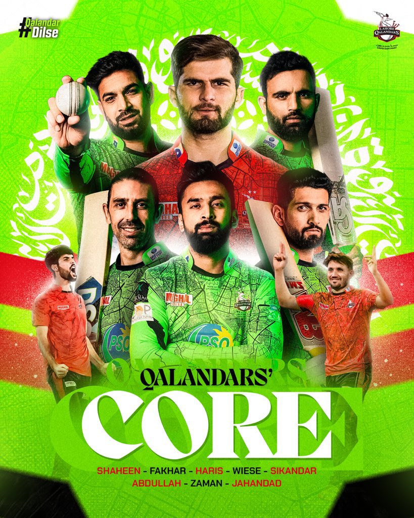 Shaheen Shah Afridi (@ishaheenafridi) on Twitter photo Proud and excited for my #HBLPSL journey once again with <a href="/lahoreqalandars/">Lahore Qalandars</a> The bond with this city and the team runs deep. Ready to give it my all once again! 🙌
<a href="/sameenrana/">Sameen Rana</a> bhai Proud and excited for my #HBLPSL journey once again with <a href="/lahoreqalandars/">Lahore Qalandars</a> The bond with this city and the team runs deep. Ready to give it my all once again! 🙌
<a href="/sameenrana/">Sameen Rana</a> bhai