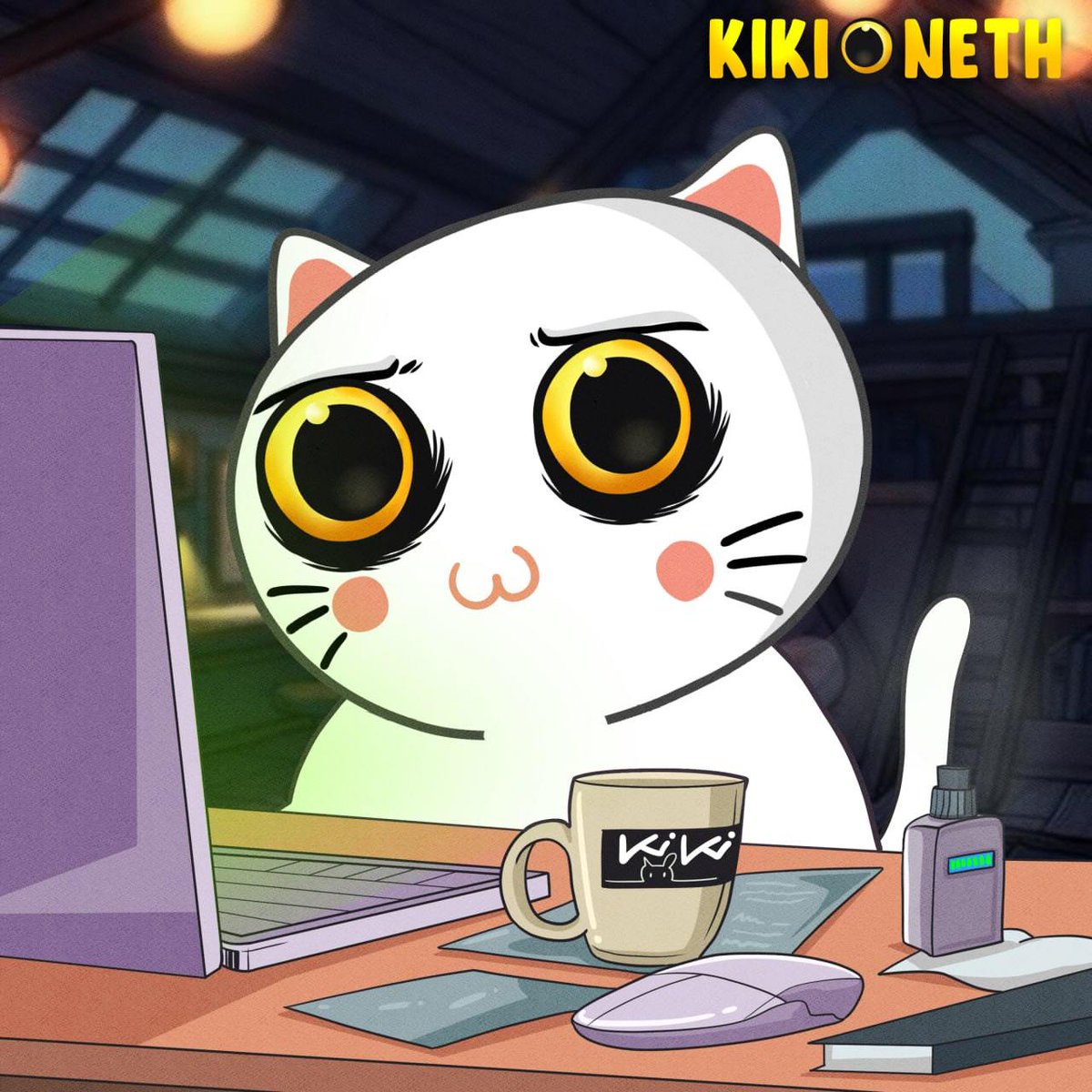 FuturePurfect's tweet photo. @aIienfren KIKI on eth has a team that has shown massive integrity and is fighting hard to turn this playful kitty into the next intergalactic meme
0x746ba71c33856d2189587930933a73344cf4bd89
https://t.co/N6X7ehwK0p https://t.co/qzN5lpGZqR