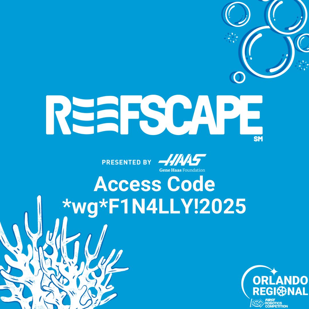 The theme for this year’s FRC season is "Reefscape", and teams are already diving into the design process! From brainstorming to building, we can’t wait to sea the creative solutions teams will reel in during this year’s regional!
#Reefscape #FRC2025 #FIRSTOrlando #MoreThanRobots