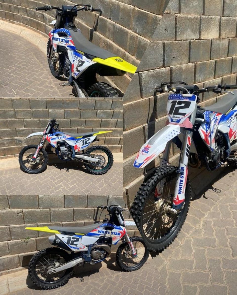 thereal_kosmas's tweet photo. My 2023 Husqvarna FC 450 is up for sale ‼️‼️‼️‼️‼️‼️

-Bike fully serviced by RaceWorx KTM since purchased. 
-Bike recently fully rebuilt by RaceWorx KTM
-Bike is in race ready condition PM for more details and pricing is negotiable. 

Long range tank available and sold seperate. https://t.co/4Ye1auDpcQ
