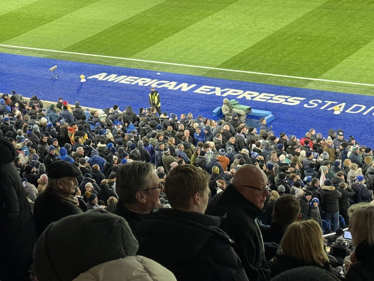 FormulaSpurs's tweet photo. Kier Starmer at The Amex. Wonder if he and his son paid for their own tickets? Asking for a friend… https://t.co/6E0UApHVDr