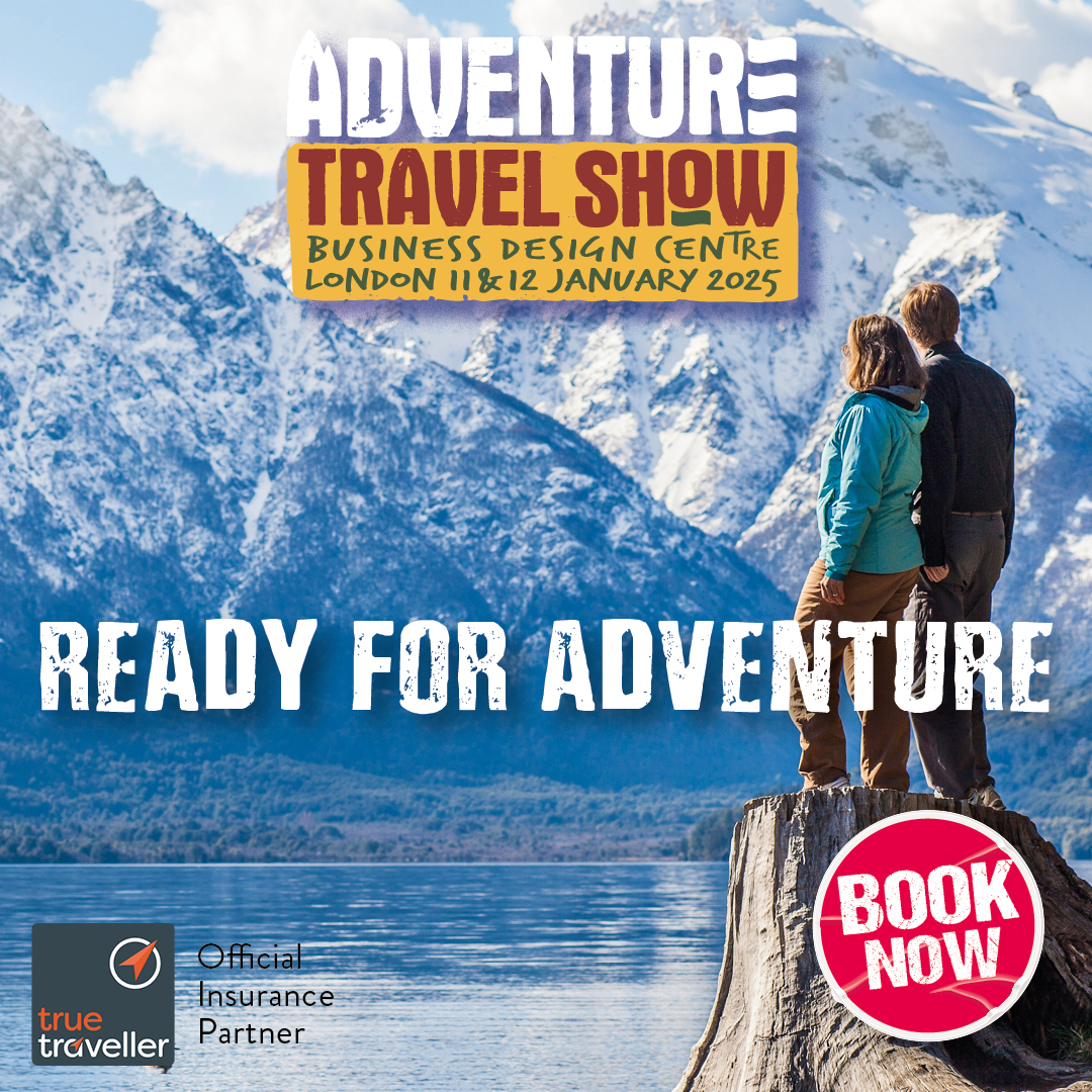✨ Ready for adventure? ✨ We're proud to be the official insurance partner of the @adventuretravelshow! 🌍  

Join us at the #BusinessDesignCentre on 11-12 Jan to hear inspiring talks from @dwaynefields, @phoebersmith, and our own Tim &amp; Stefan.  

#TrueTraveller #TravelInspo