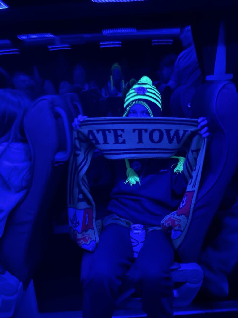 htafcawaytravel's tweet image. Today’s away travel MOTM, chosen by birthday girl Maddy Taylor, is @joshmarchh - happy 14th birthday Maddy and up the @HarrogateTown 💛🖤💛🖤