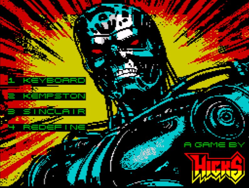 SirArturo3's tweet photo. Y si no conocéis lo último de @HicksRetro para #SpectrumZX, ya estáis tardando… porque es una maravillosa delicia! Skynet road to 1984, donde como Kyle Reese debemos conseguir viajar al pasado para evitar que el T-800 asesine a Sarah Connor!
#Neoretro #PixelArt https://t.co/V82ECLwTj3