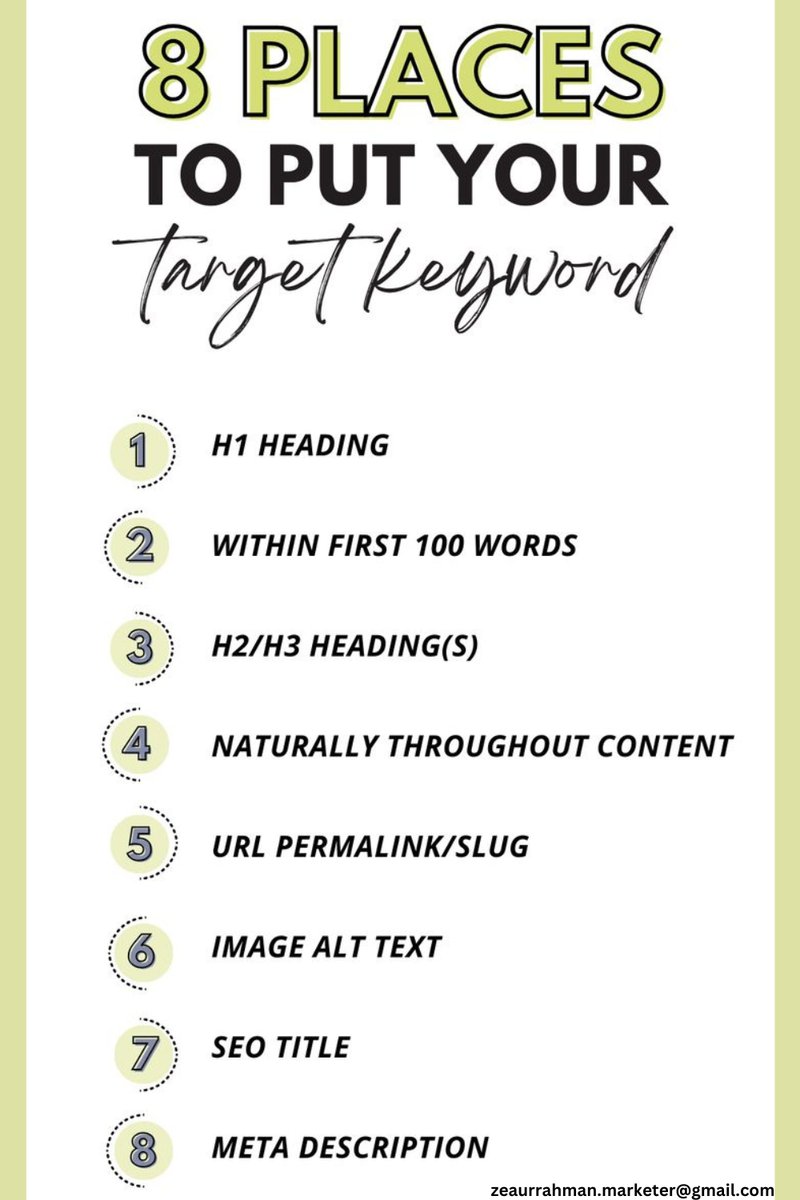 digitalzeafb's tweet photo. As an experienced SEO manager, I can optimize your on-page SEO to help you rank higher on Google with ease.
#keywordreserach #onpageSEO #wordpresssite https://t.co/ErRA85Q3GI