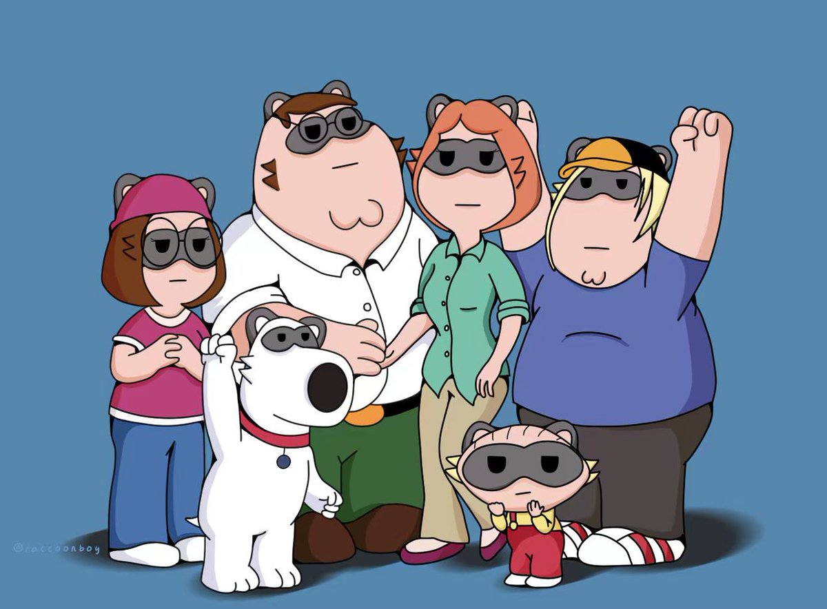 mingyue199's tweet photo. Family Guy
Raccoons Family
Lucky to be part of a family
@RcoonsNFT @initia @zaar_gg https://t.co/Gy2jLeOdGN