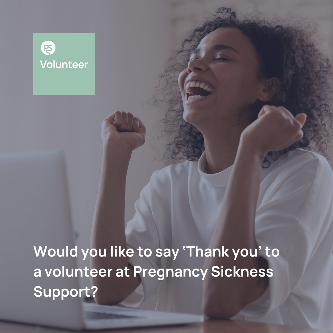 Pregnancy Sickness Support (@hgsupportuk) on Twitter photo ⏰ Reminder! There’s still time to nominate for our People’s Choice Award!
Have you received amazing support from a PSS volunteer? Let’s celebrate them 💜 Nominate here 👉 ow.ly/GSko50Usw4W
Feeling inspired? Join our volunteer team! ow.ly/rQ1p50Usw4Y ⏰ Reminder! There’s still time to nominate for our People’s Choice Award!
Have you received amazing support from a PSS volunteer? Let’s celebrate them 💜 Nominate here 👉 ow.ly/GSko50Usw4W
Feeling inspired? Join our volunteer team! ow.ly/rQ1p50Usw4Y