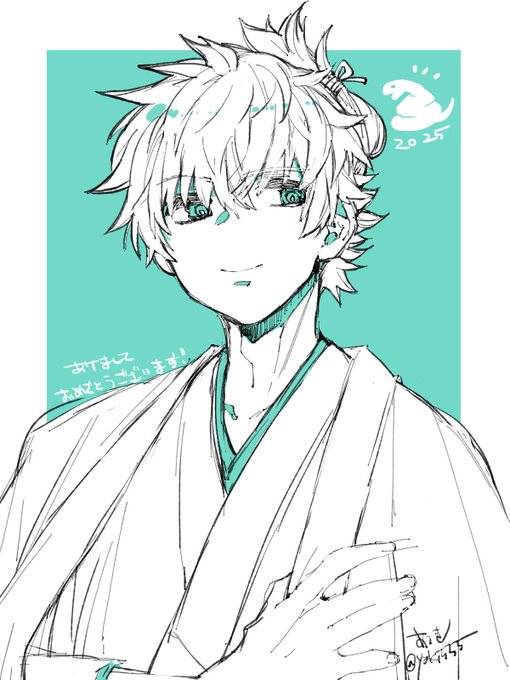 あけましておめでとう
感はない
描き始め伊織 