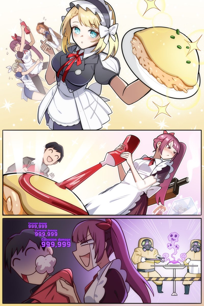 Bluebeel2's tweet image. I&apos;m wondering why Makiatto deals freeze damage instead of Corrosion damage. 🤔

#GirlsFrontline2Exilium #gfl2exilium #gfl2exiliumFanWorkContest