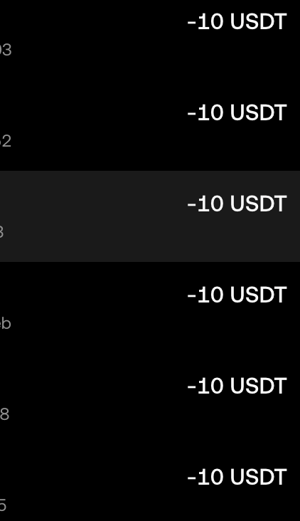 10 winners selected! congratulations!🎉 $10 USDT were sent to each winner's address. Thank you for joining. Please stay tuned for more exciting news!