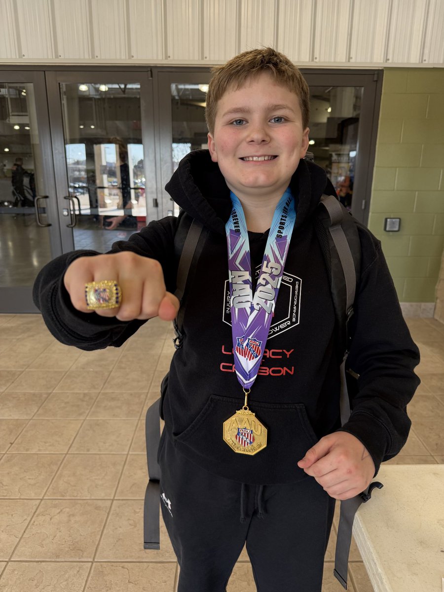 PrestonLobliner's tweet image. Double All-American! 🥇🏆 First place at 11 years old and my second All-American title! Hard work, dedication, and endless support made this possible. Grateful for the journey and excited for what’s next!