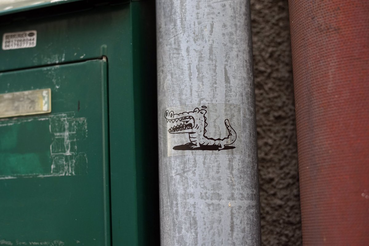 benoitvannier8's tweet photo. Sticker by Alëxone
#photography #photo #streetart #sticker #stickers #street #cool #fun #funny #photographie #alexone https://t.co/fGLhdbm8rb