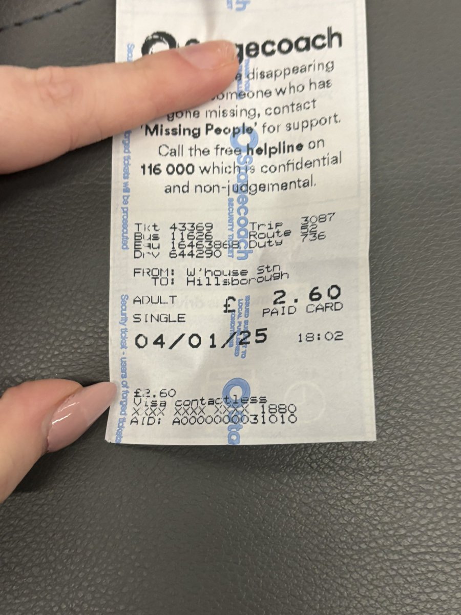 Char_1105's tweet photo. @sytravelmaster @StagecoachYrks hi, I’ve just tried to board a 52 service only to be told that the format of the ticket is incorrect and the driver won’t accept that it’s a mobile ticket on your app and I’ve had to purchase a single fare. Would you be able to advise please? https://t.co/DzkXguTy12